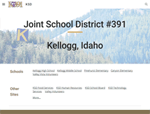 Tablet Screenshot of kelloggschools.org